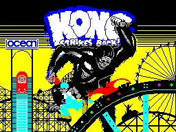 Kong Strikes Back — ZX Spectrum — скриншот