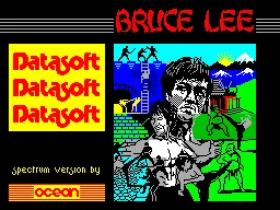 Bruce Lee — ZX Spectrum — скриншот