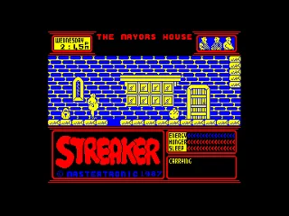 Streaker — Amstrad CPC — скриншот