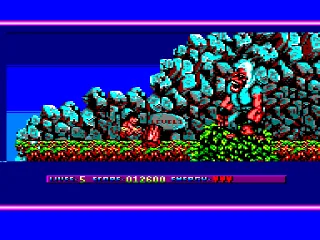 Prehistorik 2 — Amstrad CPC — скриншот