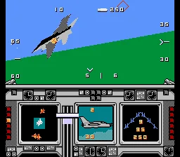 Chuck Yeager's Fighter Combat — Денди/Nintendo — скриншот