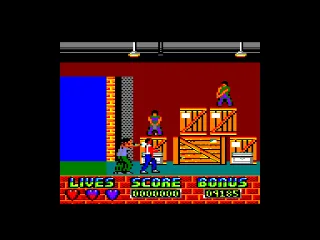 Beverly Hills Cop — Amstrad CPC — скриншот