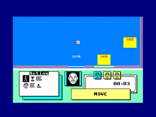 They Stole a Million — Amstrad CPC — скриншот