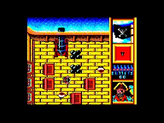 Blackbeard — Amstrad CPC — скриншот