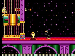 Taz in Escape from Mars (Brazil) (En) — Sega Master System — скриншот