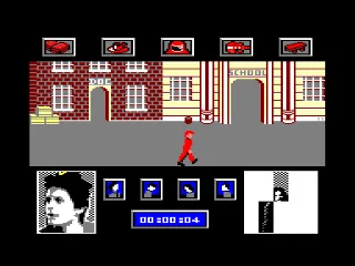 Back to the Future — Amstrad CPC — скриншот