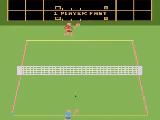 RealSports Tennis (USA, Europe) (En,Fr,De,Es,It) — Atari 2600 — скриншот