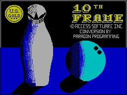 10th Frame — ZX Spectrum — скриншот