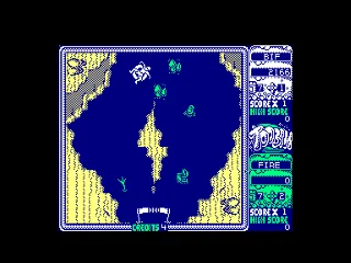 Toobin' — Amstrad CPC — скриншот