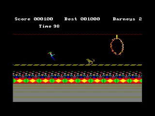 Bigtop Barney — Amstrad CPC — скриншот