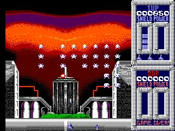 Super Space Invaders (Europe) — Sega Master System — скриншот