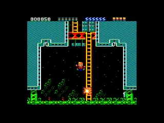 Rick Dangerous II — Amstrad CPC — скриншот