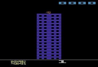 Towering Inferno (USA) — Atari 2600 — скриншот