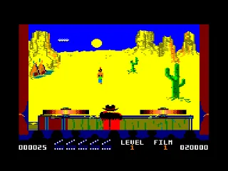 Big Screen Hero — Amstrad CPC — скриншот