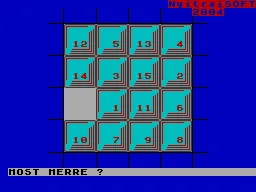Kocka2004 — ZX Spectrum — скриншот