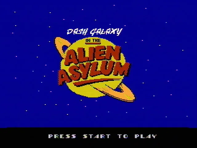 Dash Galaxy in the Alien Asylum (USA) — Денди/Nintendo — скриншот