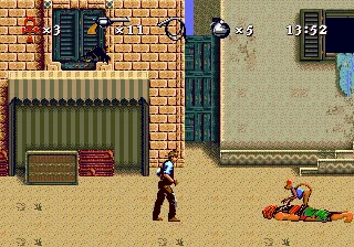 Instruments of Chaos Starring Young Indiana Jones (USA) — Sega Mega Drive — скриншот