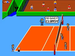 Great Volleyball (USA, Europe, Brazil) (En) — Sega Master System — скриншот