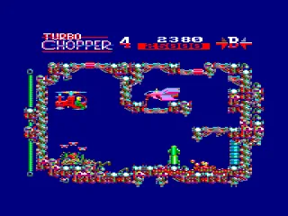 Turbo Chopper — Amstrad CPC — скриншот