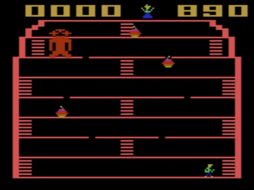 King Kong (USA) — Atari 2600 — скриншот