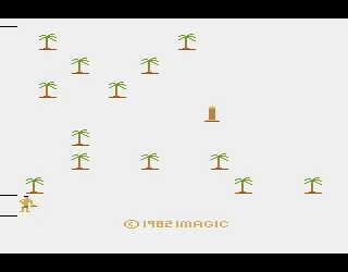 Riddle of the Sphinx (USA) — Atari 2600 — скриншот