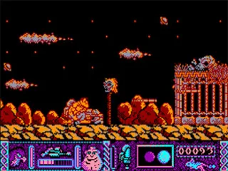 Sol Negro — Amstrad CPC — скриншот