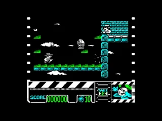 Stunt Man Seymour — Amstrad CPC — скриншот