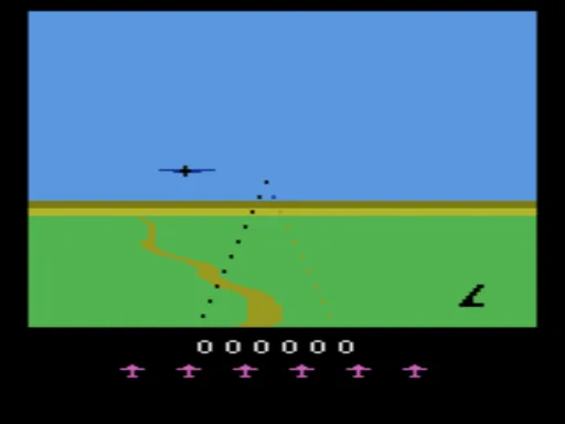Spitfire Attack (USA) — Atari 2600 — скриншот