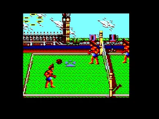 Beach Volley — Amstrad CPC — скриншот