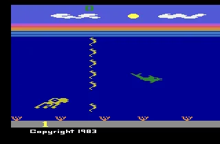 Dolphin (USA) — Atari 2600 — скриншот