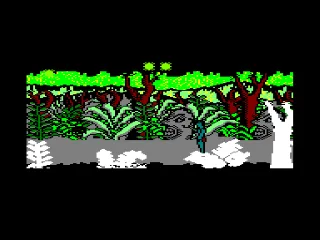 Tarzan — Amstrad CPC — скриншот