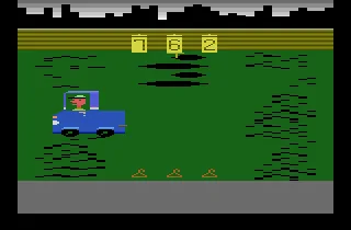 Oscar's Trash Race (USA) — Atari 2600 — скриншот