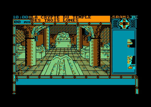 SRAM 2 — Amstrad CPC — скриншот