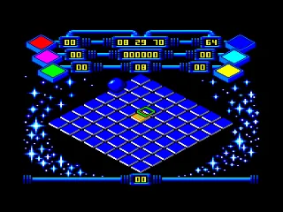 Rollaround — Amstrad CPC — скриншот
