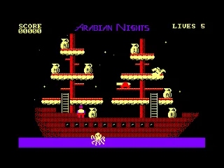 Tales of the Arabian Nights — Amstrad CPC — скриншот