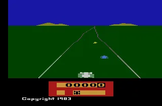 Enduro (USA) — Atari 2600 — скриншот