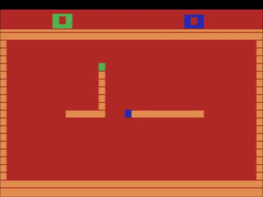 Surround ~ Chase (USA) — Atari 2600 — скриншот
