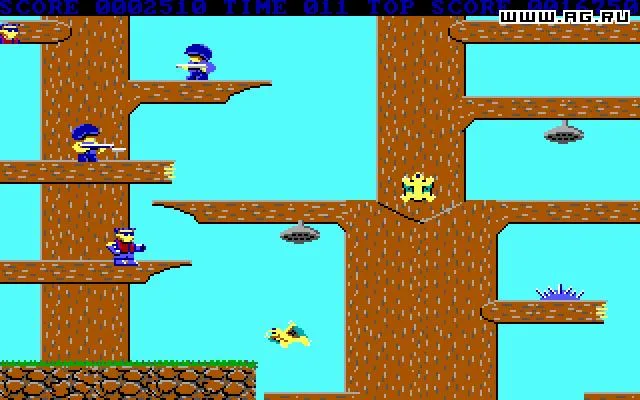 Bionic Commando (USA) — Денди/Nintendo — скриншот