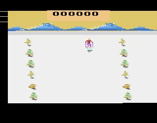 Ski Run (USA) — Atari 2600 — скриншот