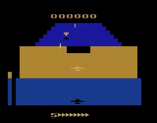 Zaxxon (USA) — Atari 2600 — скриншот