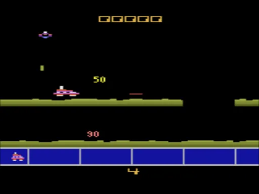 Gas Hog (USA) — Atari 2600 — скриншот