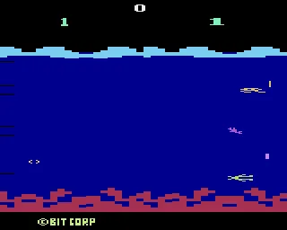Sea Monster (USA) — Atari 2600 — скриншот