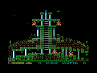 Radzone — Amstrad CPC — скриншот
