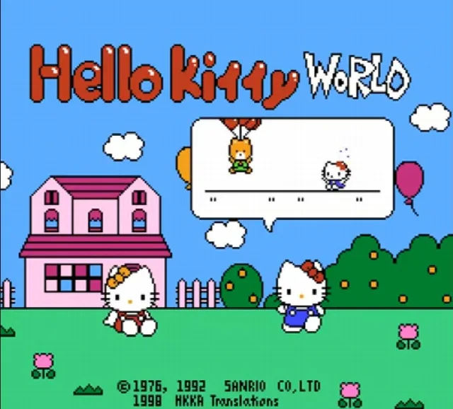 Hello Kitty World (Japan) — Денди/Nintendo — скриншот