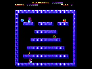 Plumpy — Amstrad CPC — скриншот