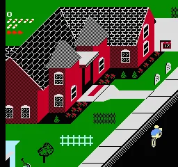 Paperboy (USA) — Денди/Nintendo — скриншот