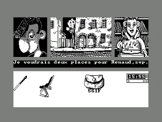 Renaud — Amstrad CPC — скриншот