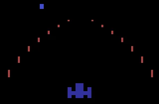 Night Driver (USA) — Atari 2600 — скриншот