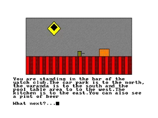 Race, The — Amstrad CPC — скриншот