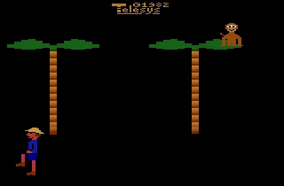 Coco Nuts (USA) — Atari 2600 — скриншот